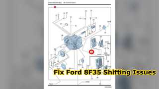 Naprawa korpusu zaworu skrzyni biegów Ford 8F35 Naprawa ostrej zmiany biegów
