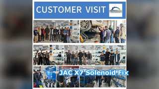 Naprawa elektromagnesu korpusu zaworu JAC Jiayue X7